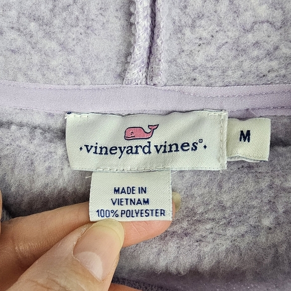 Vineyard Vines Sweater Fleece Funnel Neck Pullover - Picture 3 of 11